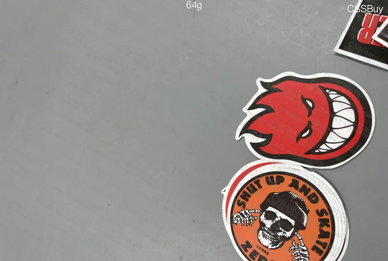 100 Skateboard Stickers