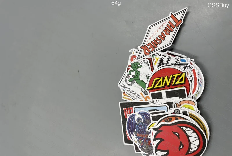 100 Skateboard Stickers 2