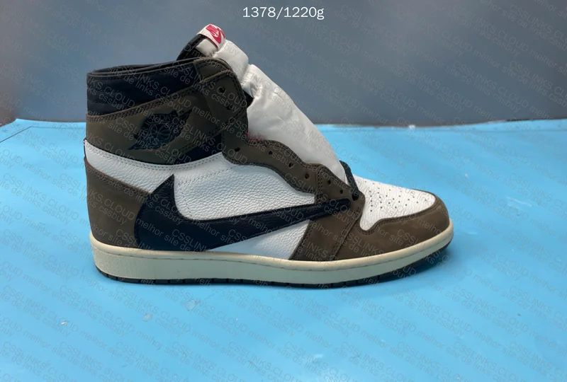 109y - M Batch B Grade - Travis Scott x Air Jordan 1 Retro High Dark Mocha 5