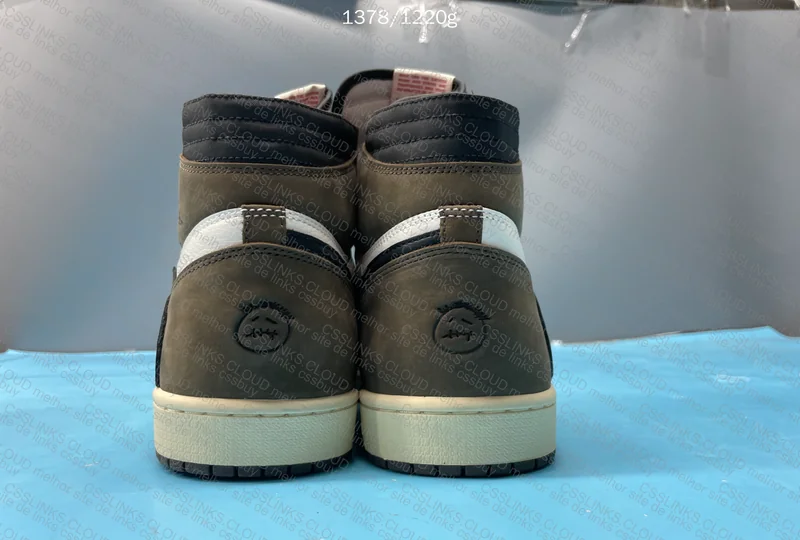 109y - M Batch B Grade - Travis Scott x Air Jordan 1 Retro High Dark Mocha 6