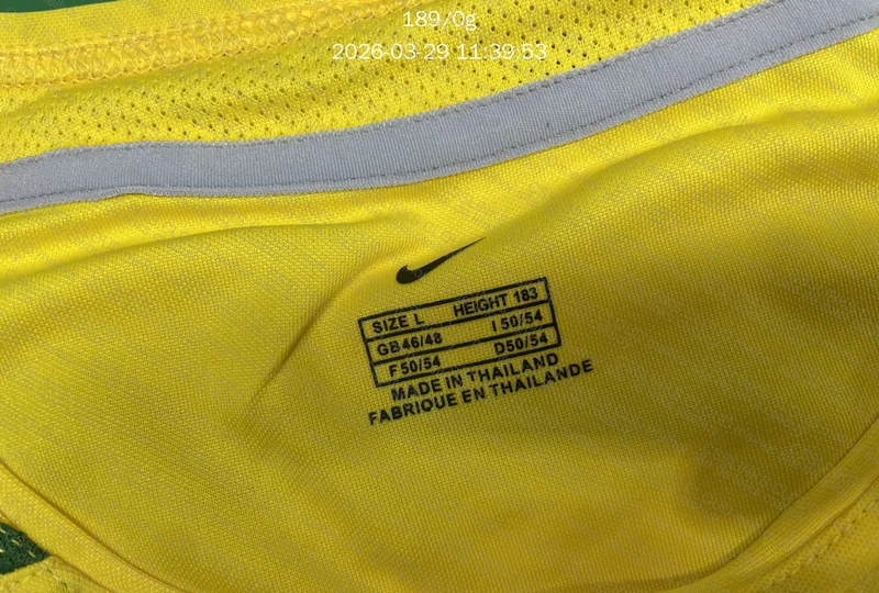 2 Camisas do Brasil copa 2002 8