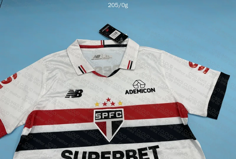 24-25 São Paulo Home Fans Version Jersey 3