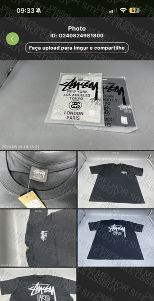 2x Stussy Paris T-Shirt