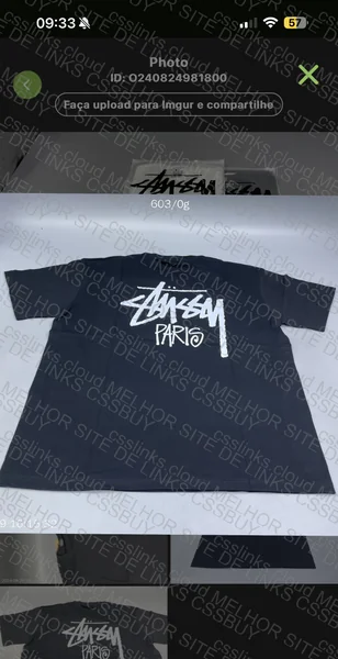 2x Stussy Paris T-Shirt 2