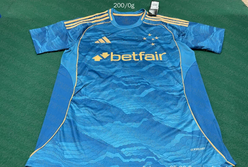 3 Cruzeiro Jerseys