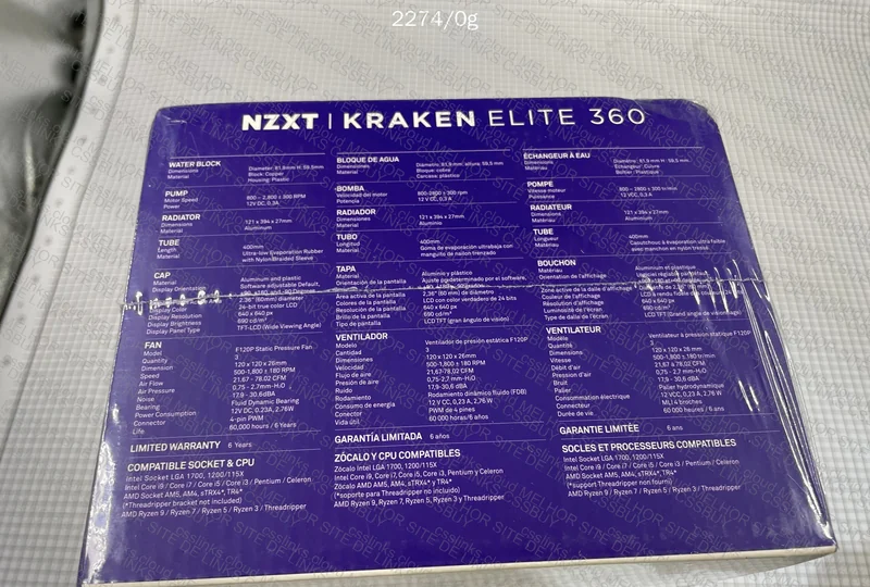 32gb DDR5 Dominator + WC Kraken Elite 360mm 7