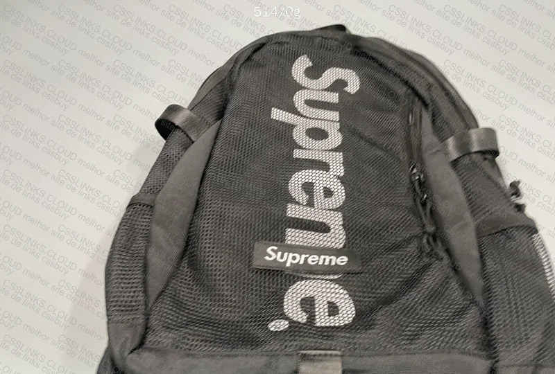 (36Y) Supreme SS20 Black Backpack 2