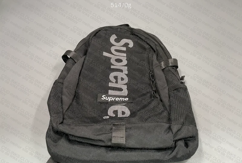 (36Y) Supreme SS20 Black Backpack 3