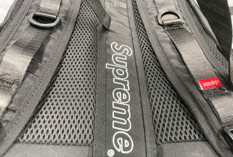 (36Y) Supreme SS20 Black Backpack 5