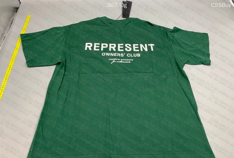 4 REPRESENT T-Shirts (2 to be returned)