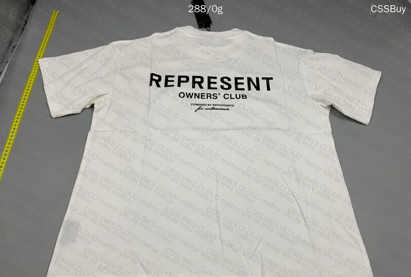 4 REPRESENT T-Shirts (2 to be returned) 7