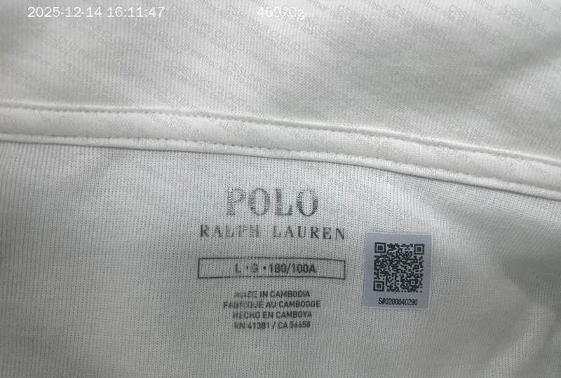 4 Ralph Lauren Zip Hoodies (with Measurements) 2