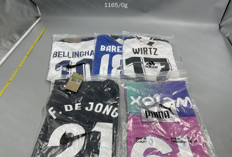 5 Random Player Shirts (with Measurements)