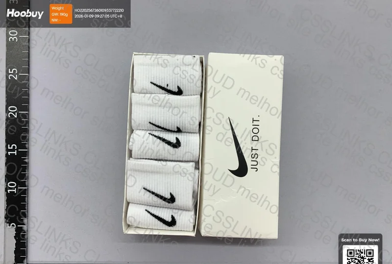5 PARES DE MEIA NIKE 3