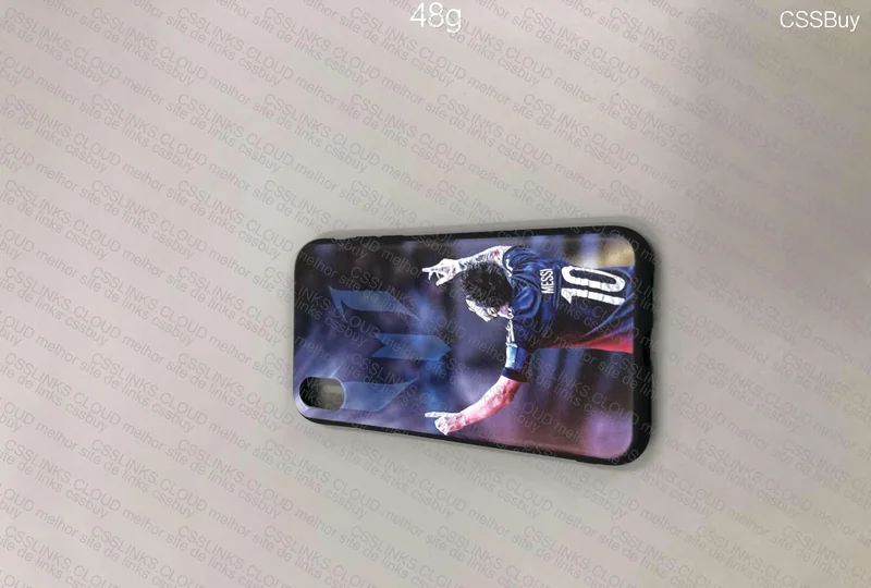 50 Naruto Stickers/Messi XR Phone Case