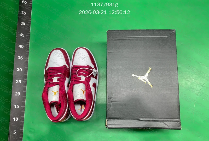 553558-607 - Air Jordan 1 Nike Vermelho 4
