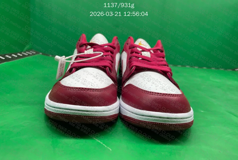 553558-607 - Air Jordan 1 Nike Vermelho 6