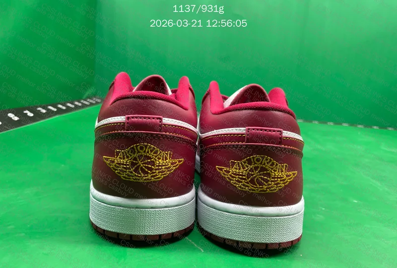 553558-607 - Air Jordan 1 Nike Vermelho 8
