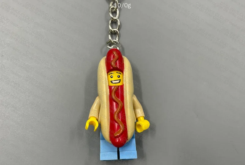 5x LEGO (Shark, Banana, Hot Dog, Batman, Joker) 7
