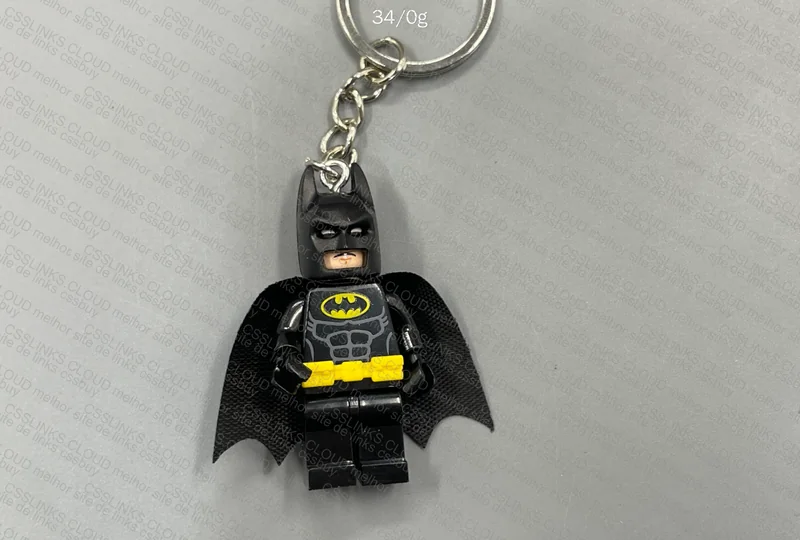 5x LEGO (Shark, Banana, Hot Dog, Batman, Joker) 9
