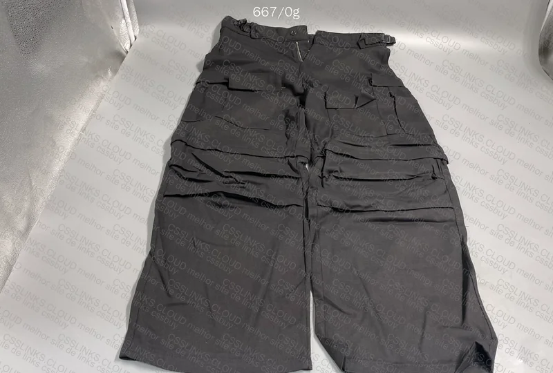 (69¥🔥) Travis Scott Pants that Turn into Shorts 2