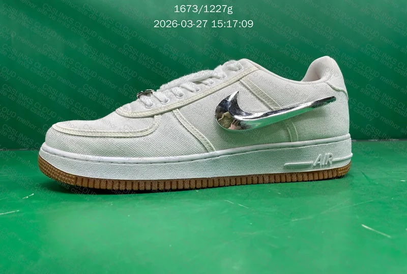 ¥90 - Travis Scott Air Force 1 AQ4211-100 5
