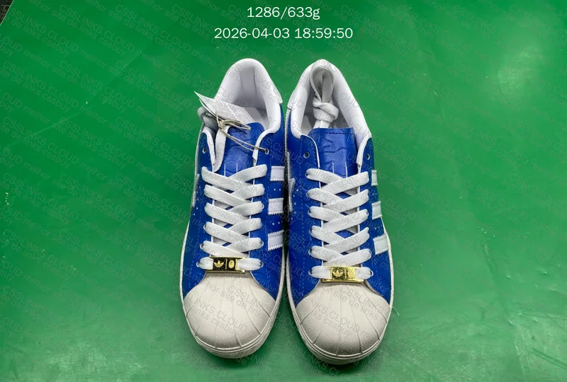 A Bathing Ape BAPE x adidas Superstar Blue 10