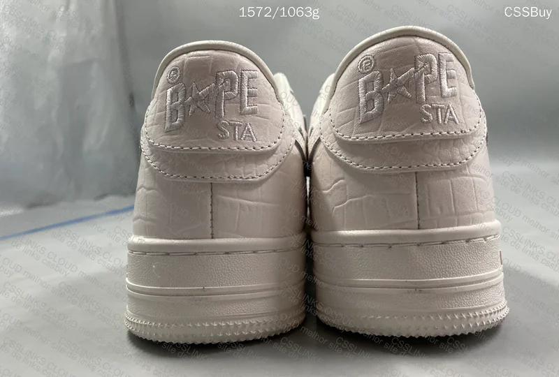 A Bathing Ape Bapesta OVO White Men's 4