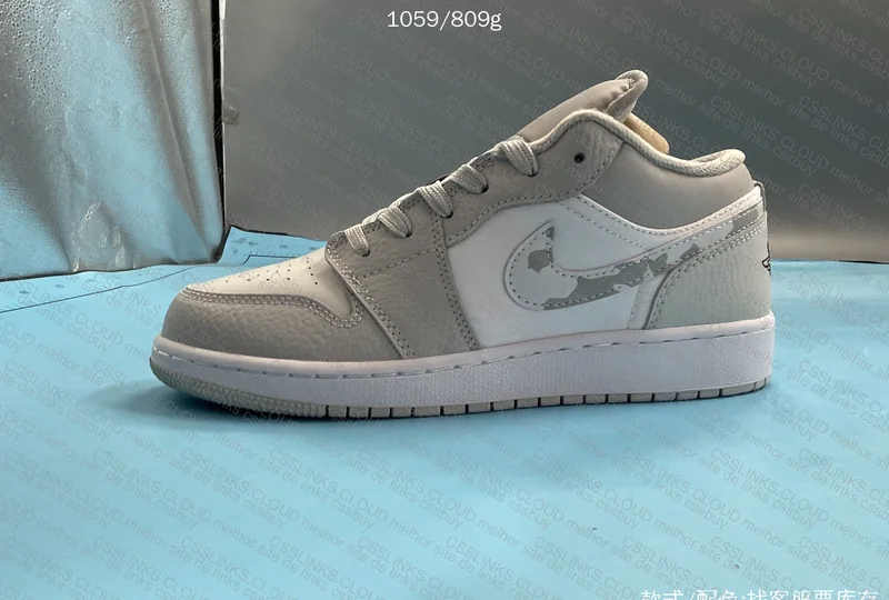A1 Low White Camo 6