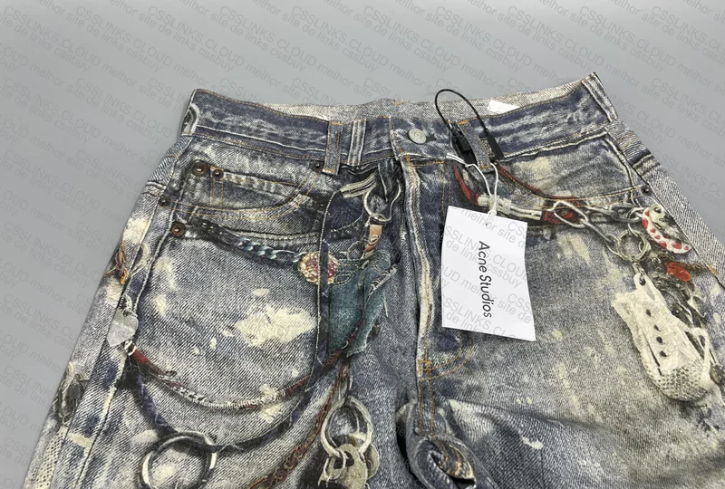 Acne 3D Printed Jeans 2