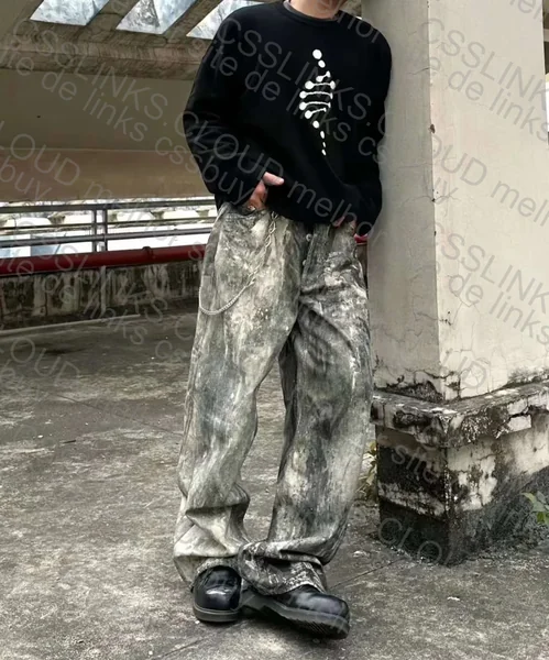 Acne Studios - 1981 Straight-Leg Printed Jeans - i795 2