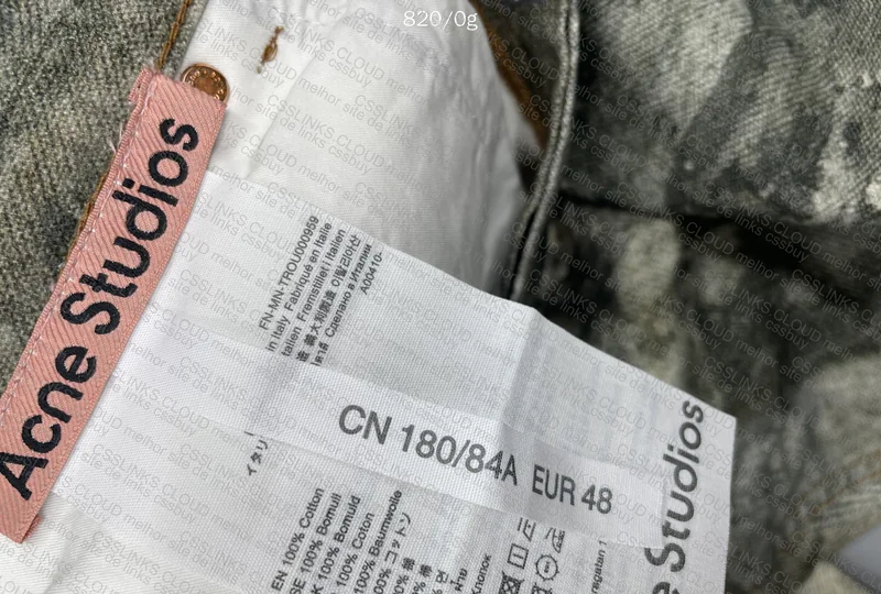 Acne Studios - 1981 Straight-Leg Printed Jeans - i795 4