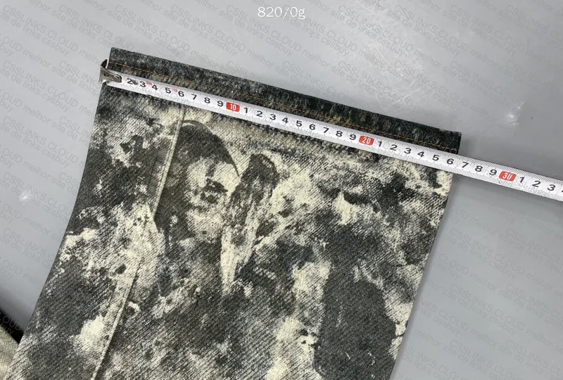 Acne Studios - 1981 Straight-Leg Printed Jeans - i795 8