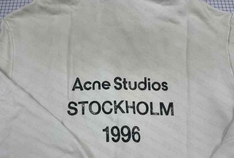Acne Studios 1996 Logo Hoodie 5