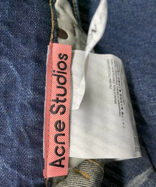 ACNE STUDIOS 2021M STRAIGHT LEG JEANS 5