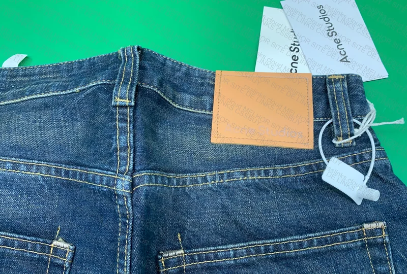 ACNE STUDIOS 2021M STRAIGHT LEG JEANS 8