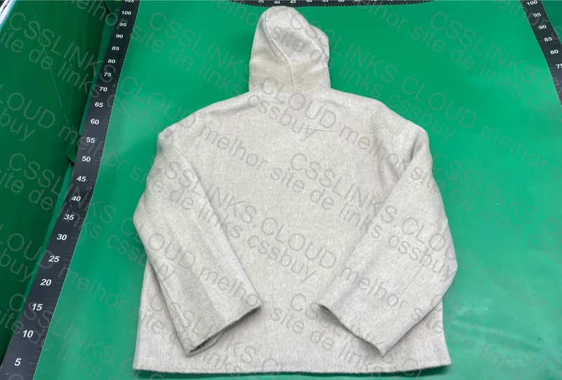 ACNE STUDIOS CASHMERE ZIP-UP HOODIE 4