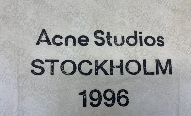 Acne Studios Stockholm 1996 6