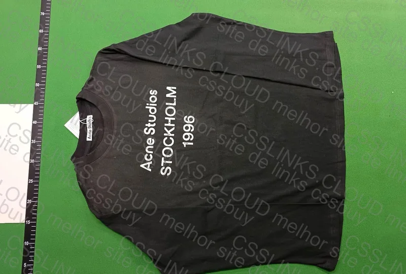 acne studios stockholm 1996 logo long sleeve