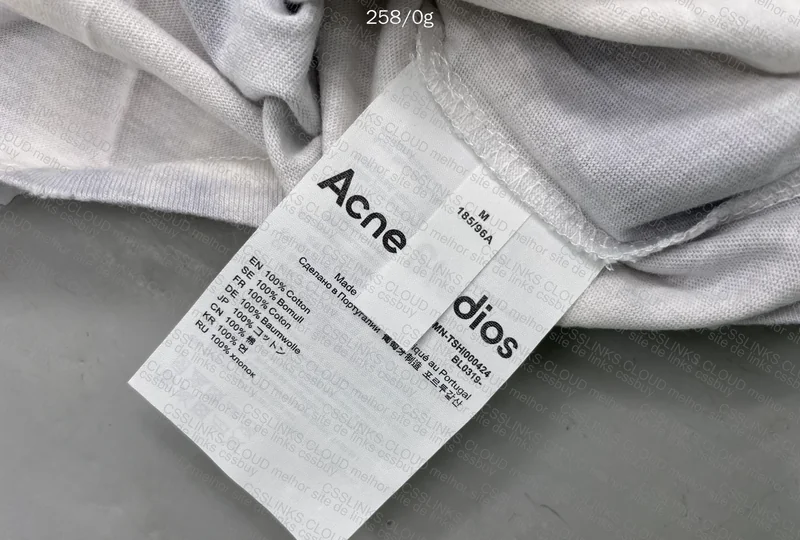 Acne Studios Stockholm 1996 Stamp T-shirt