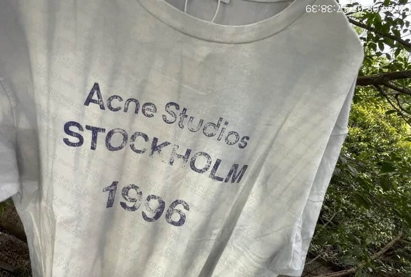 Acne Studios Stockholm 1996 Stamp T-shirt 3