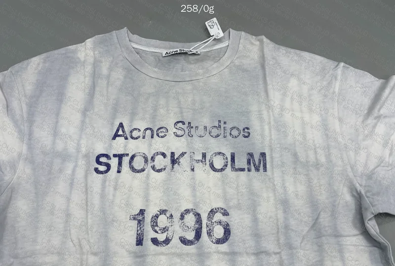 Acne Studios Stockholm 1996 Stamp T-shirt 6