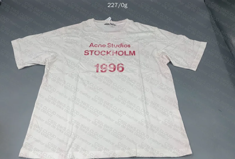 Acne Studios Stockholm 1996 Stamp T-shirt 3