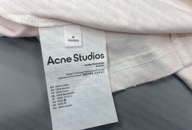Acne Studios Stockholm 1996 Stamp T-shirt 4
