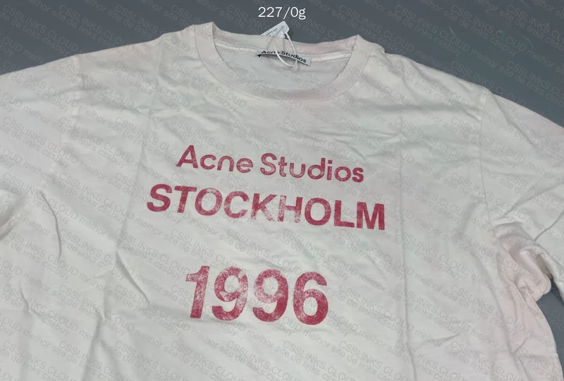 Acne Studios Stockholm 1996 Stamp T-shirt 5
