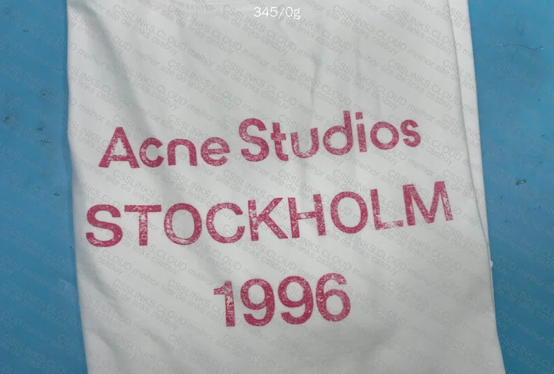 Acne Studios Stockholm 1996 Stamp T-shirt 4