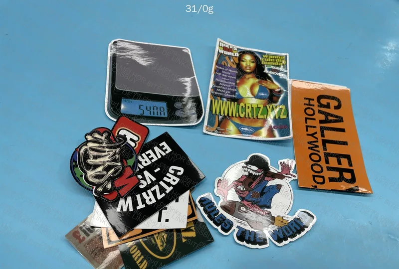 Corteiz Gallery Dept Syna Stickers