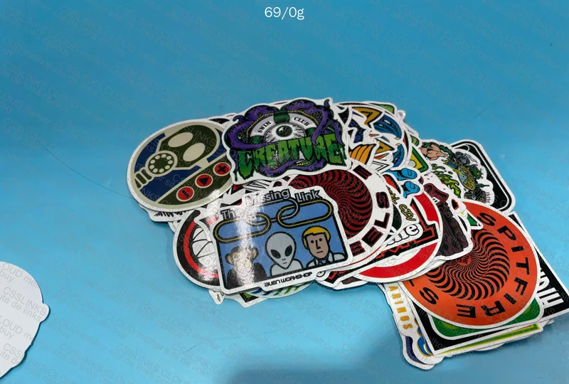 100 Brand Stickers 6y 3