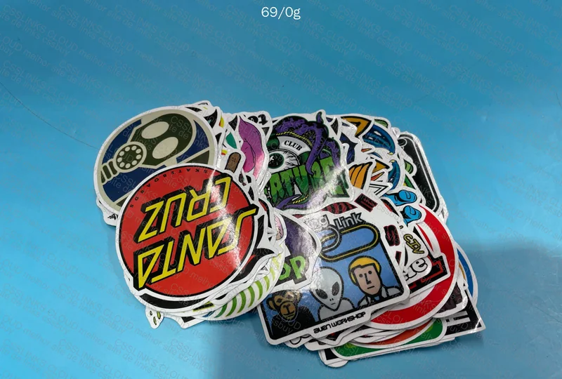 100 Brand Stickers 6y 4