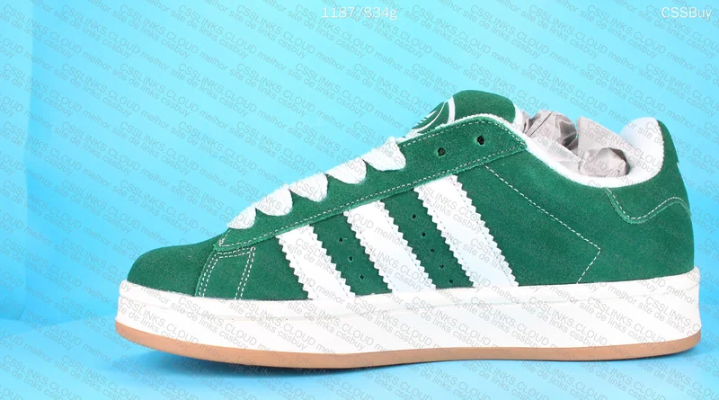Adidas Campus 00's Dark Green 3